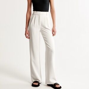 NWOT A&F Sloane Tailored Premium Crepe Pant